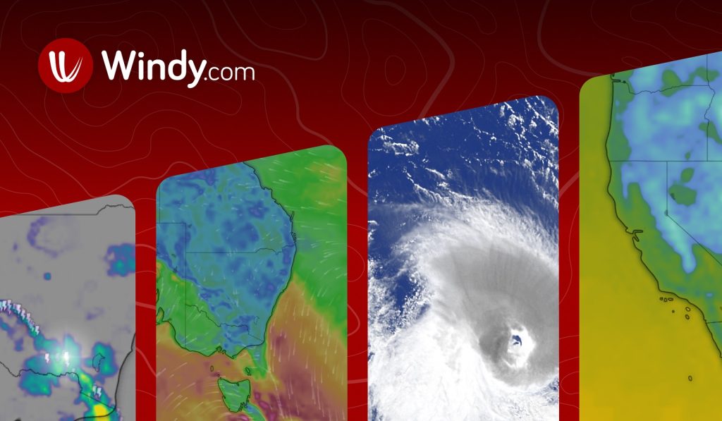 windy é um dos Melhores Aplicativos de Previsão do Tempo