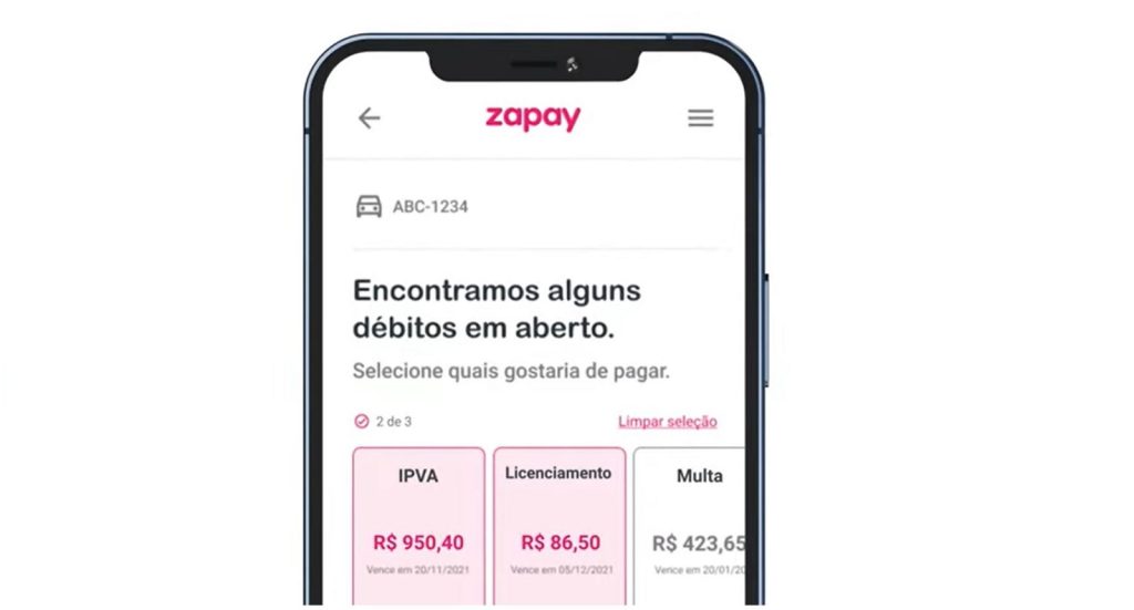 zapay é um dos melhores aplicativos para Pagar o IPVA